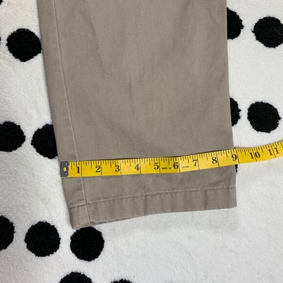 Vintage 90s Denver Hayes Khaki Tan Flat Front Chinos - Picture 12 of 15